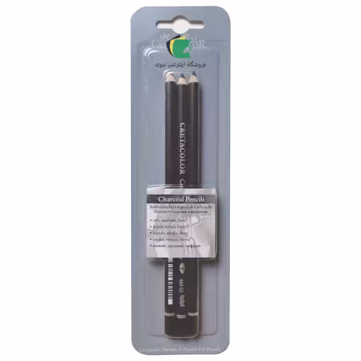مداد کنته زغالی کرتاکالر کد 46088 بسته 3 عددی