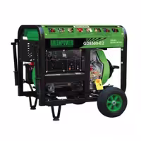 موتور برق دیزلی گرین پاور ۶.۵ کیلووات مدل GD8500E2 استارتی