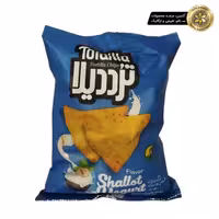 برگه ذرت ماست و موسیر-فاقدگلوتن100گرم ترددیلاTordilla gluten-free yogurt & chive corn chips 100g