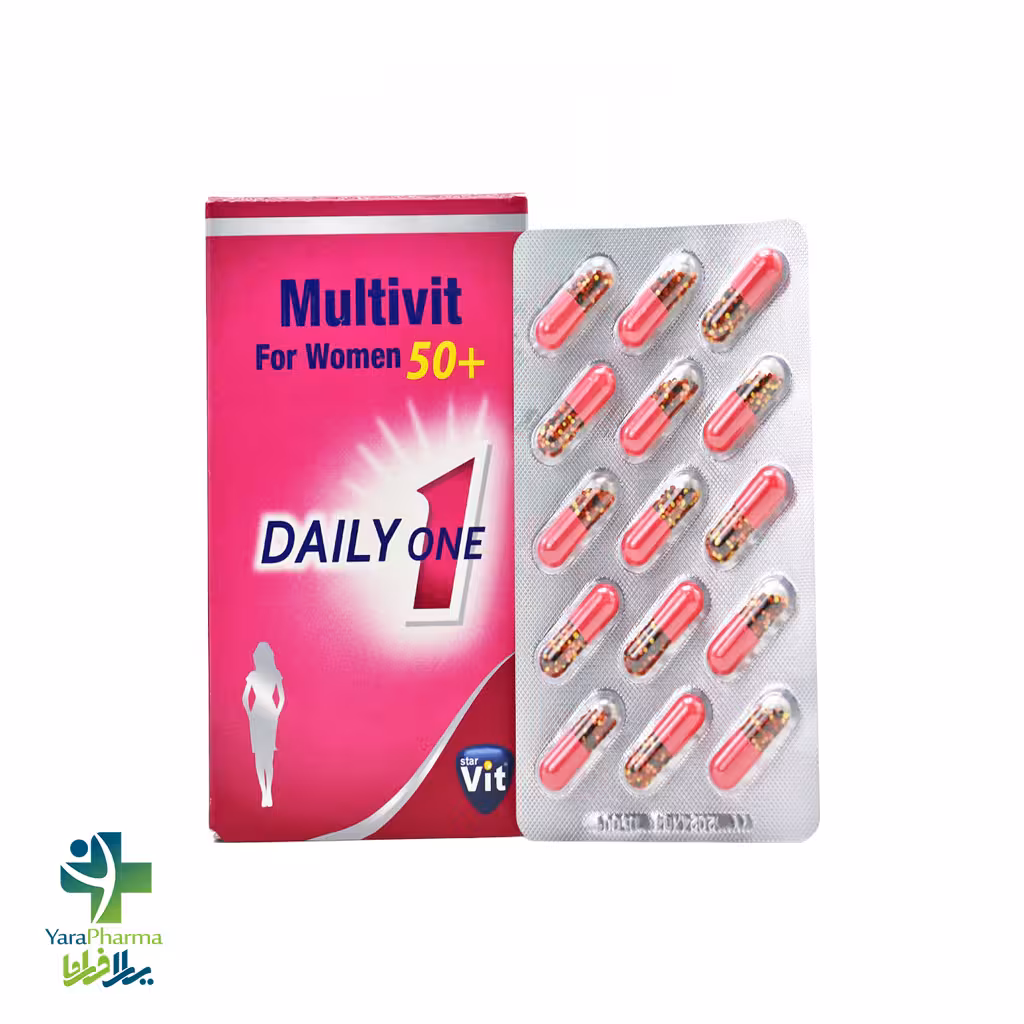 کپسول مولتی بانوان بالای 50 سال استار ویت 60 عددی