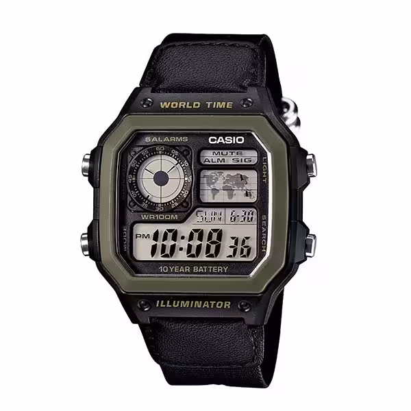 ساعت مردانه کاسیو CASIO AE-1200WHB-1B