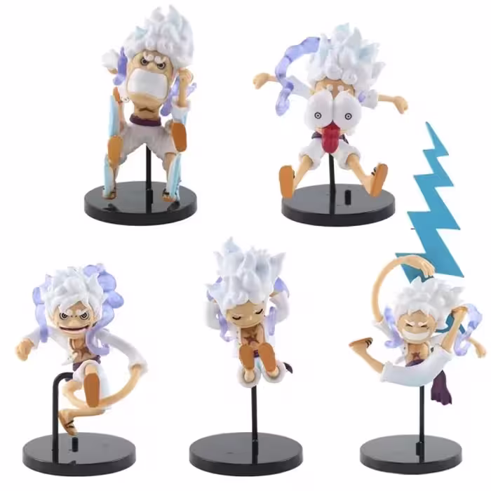 فیگور مانکی دی. لوفی (Monkey D. Luffy) سری وان پیس (One Piece) مجموعه 6 عددی