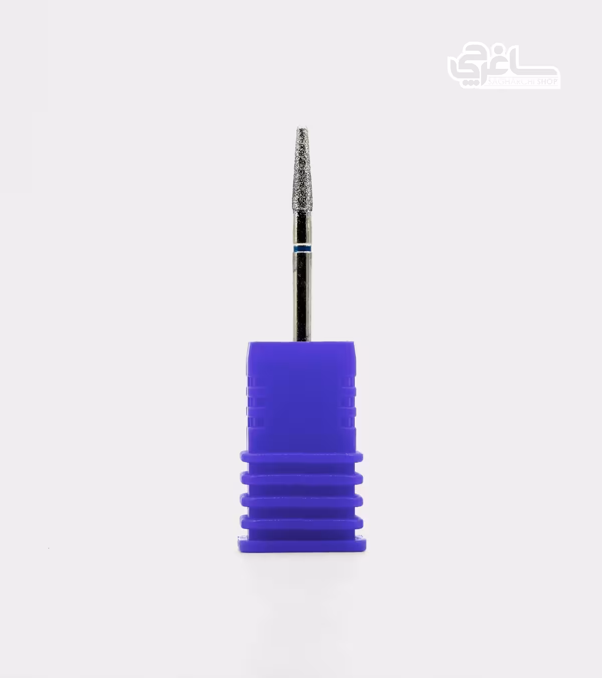 سر سوهان شنی مانیکور ناخن نوار آبی اشکی (کد 33)