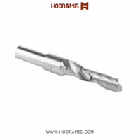 مته اختصاصی تک کاناله 12*100*70*16*60*12 از جنس HSS-E جهت ایجاد جای قفل اسپانیولت درب در پروفیلهای uPVC در ماشینهای  Murat و Haffner