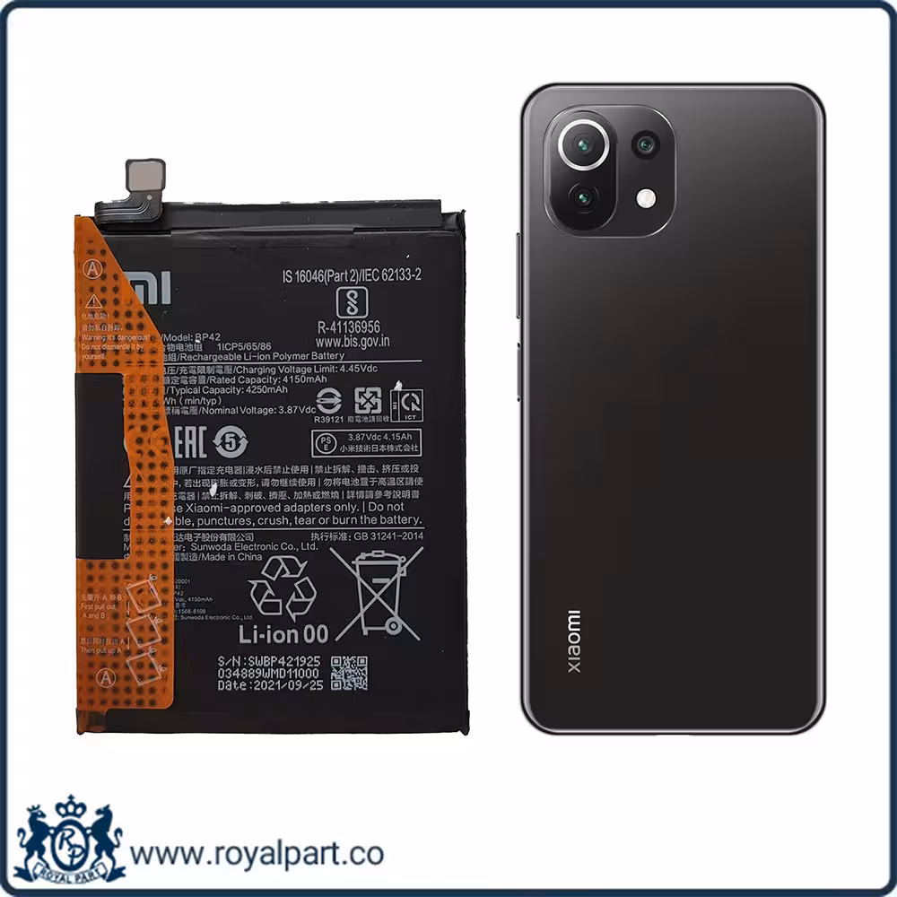 باتری شیائومی می 11 لایت | Battery Xiaomi Mi 11 Lite BP42