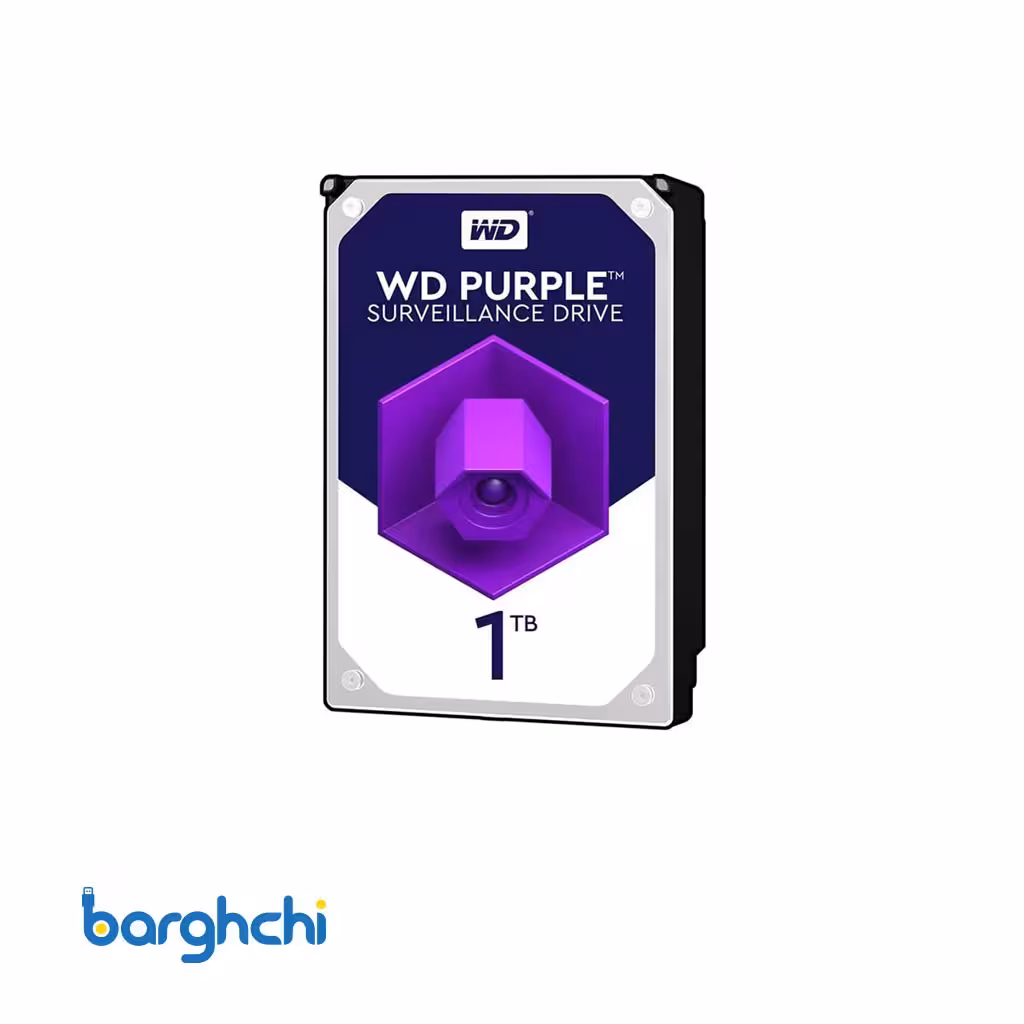 هارد وسترن دیجیتال Purple WD10PURX ظرفیت 1 ترابایت