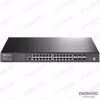 سوئیچ 24 پورت مدیریتی لایه 3 TP-Link T3700G-28TQ