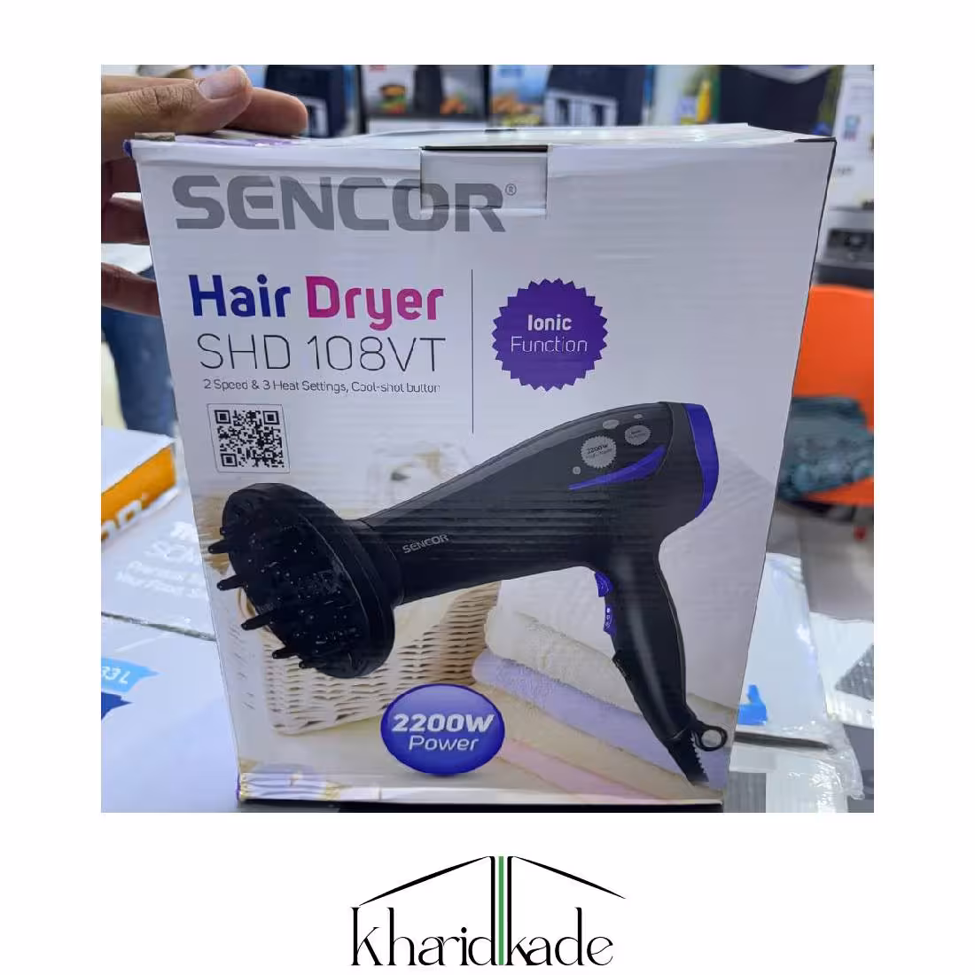 سشوار سنکور مدل SHD 108VT