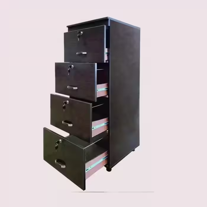 فایل و جا پرونده ای چوبی 4 کشو