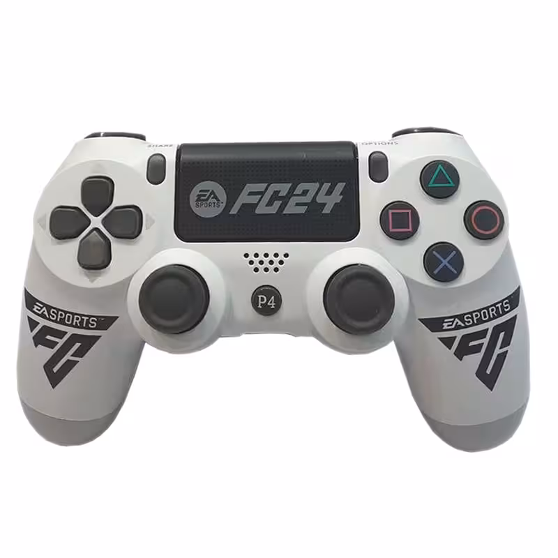 کنترلر بی سیم ps4 برند PLAY X طرح FC24 Blanc