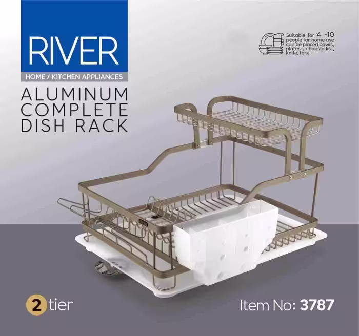 آبچکان دو طبقه رومیزی ریور RIVER کد 3787 انتیک