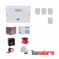 پکیج دزدگیر اماکن باسیم مدل کلاسیک سیم کارتی و تلفنیCGN4