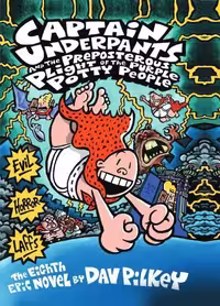 کتاب Captain Underpants and the Preposterous Plight of the Purple ( 8 )