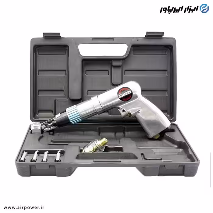 کیف دریل بادی سوماک میخ پرچ و نقطه جوش باز کن مدل ST-6654K