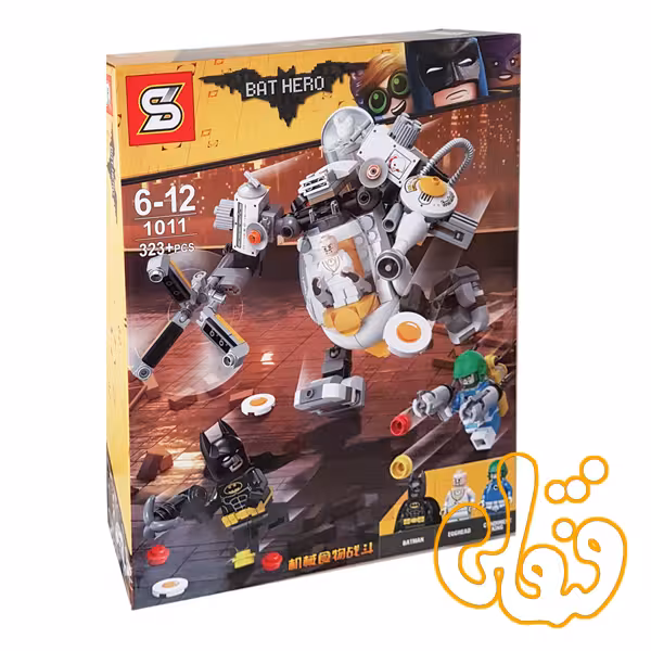 ساختنی لگو مرد تخم مرغی و بتمن 1011