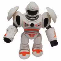 اسباب بازی ربات آدم آهنی تیر پرتاب کن کد 0828