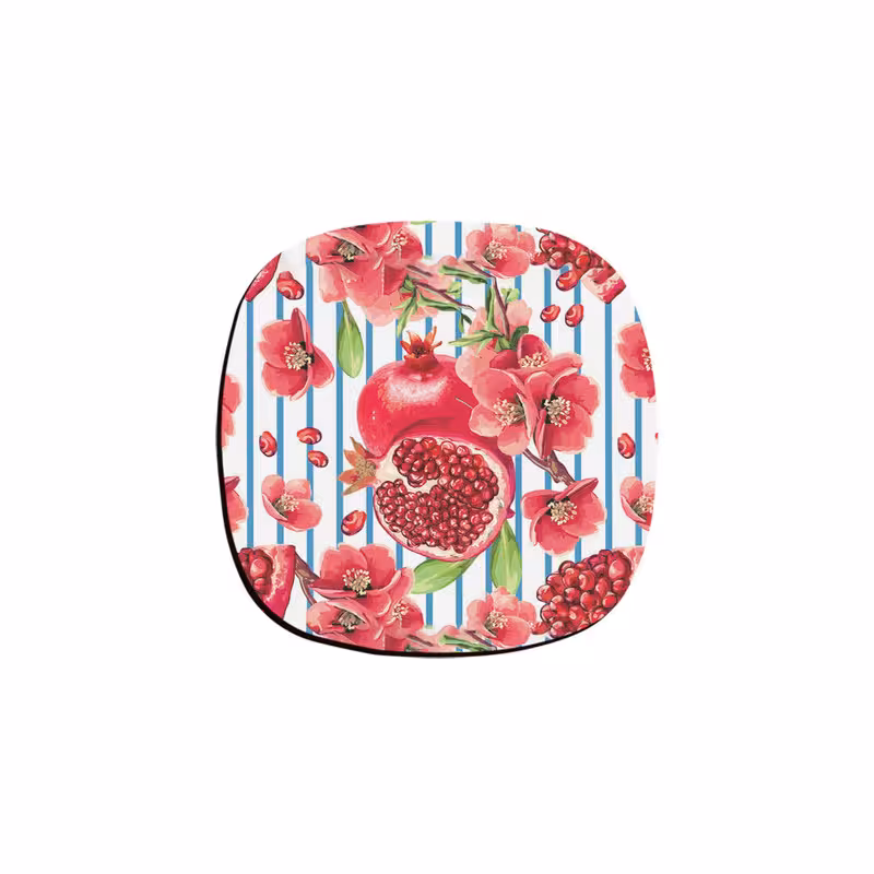 زیر لیوانی ترمه طراحان ایده مدل انارها کد cfp428