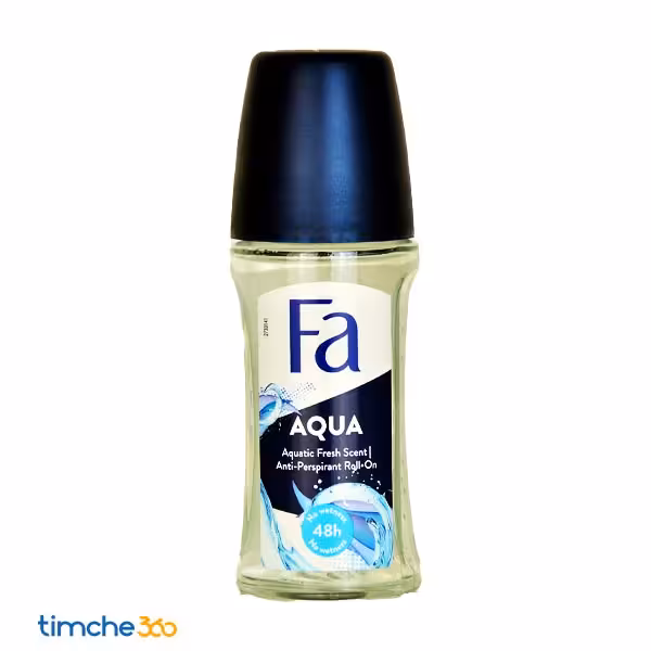 رول ضد تعریق مردانه فا مدل AQUA حجم 50 میلی لیتر