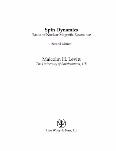 خرید و دانلود نسخه کامل کتاب Spin dynamics: basics of nuclear magnetic resonance