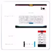 برچسب پوششی ماهوت مدل Army-Snow-Pixel مناسب برای تبلت سامسونگ Galaxy Tab E 9.6 2015 T560