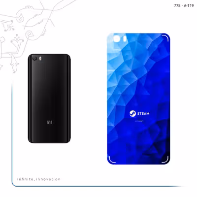 برچسب پوششی ماهوت مدل STEAM Game Consol مناسب برای گوشی موبایل شیائومی Mi 5