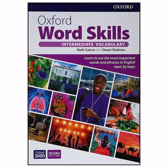 کتاب Oxford Word Skills Second Edition اثر Ruth Gairns And Stuart Redman انتشارات OXFORD سه جلدی