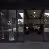 چراغ دیواری نئون دیزاین طرح Benz-BL_WHT