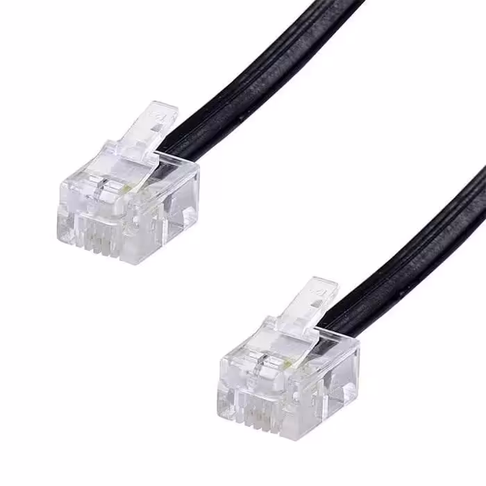کابل تلفن مدل MM طول 1 متر بسته 5 عددی