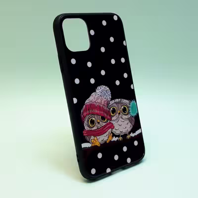 کاور طرح جغد کد 01 مناسب برای گوشی موبایل اپل Iphone 11 Pro