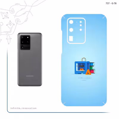 برچسب پوششی ماهوت مدل 3D Printer مناسب برای گوشی موبایل سامسونگ Galaxy S20 Ultra