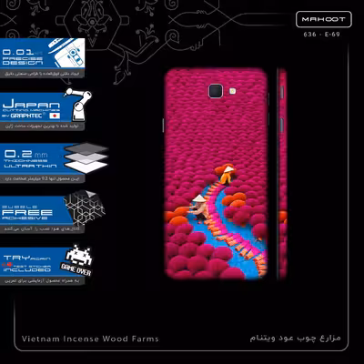 برچسب پوششی ماهوت مدل Vietnam Incense Wood Farms-FullSkin مناسب برای گوشی موبایل سامسونگ Galaxy J7 Prime