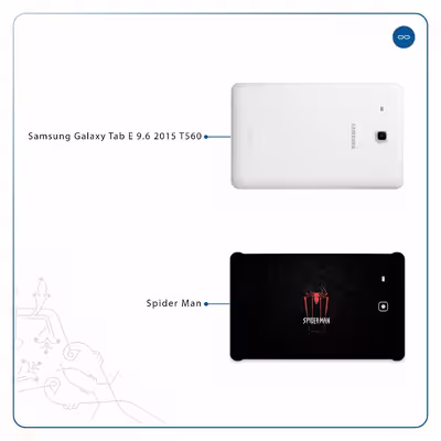 برچسب پوششی ماهوت مدل Spider-Man مناسب برای تبلت سامسونگ Galaxy Tab E 9.6 2015 T560