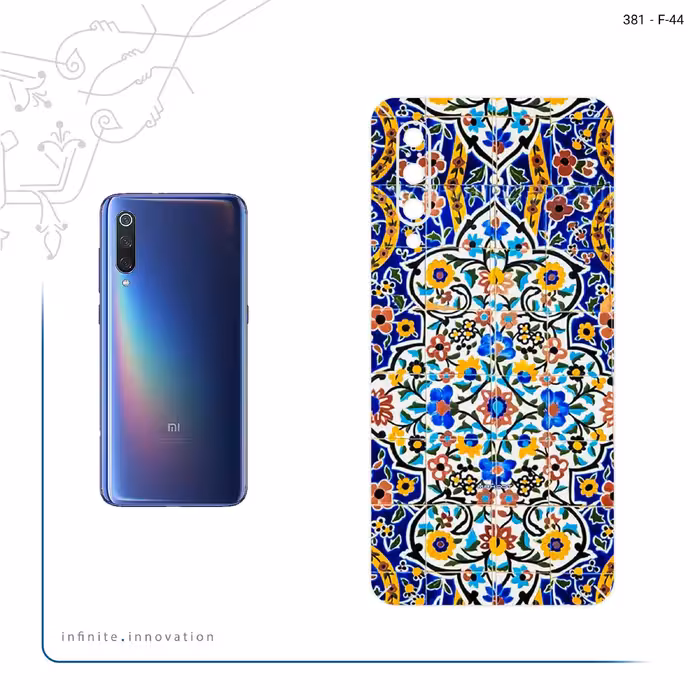 برچسب پوششی ماهوت مدل Iran Tile 12 مناسب برای گوشی موبایل شیائومی Mi 9