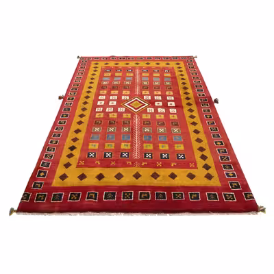 گبه دستباف چهار و نیم متری سی پرشیا کد 122102