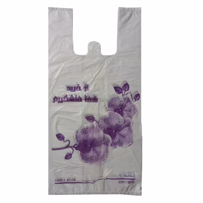 کیسه خرید طرح تشکر از خرید مدل PAN1 بسته 50 عددی