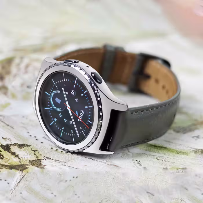 برچسب ماهوت طرح Matte-White مناسب برای ساعت هوشمند سامسونگ Galaxy Gear S2 Classic