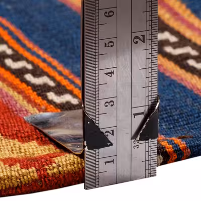 جاجیم قدیمی دستباف سه و نیم متری سی پرشیا کد 187407