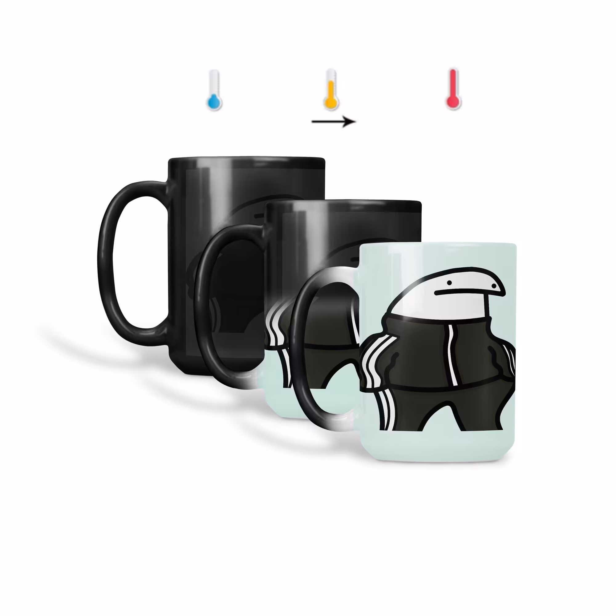 ماگ حرارتی طرح اسم هانیه مدل میقولی 