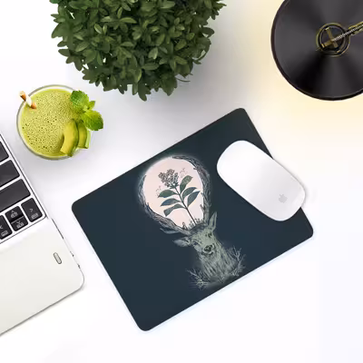 ماوس پد ترمه طراحان ایده مدل گوزن کد cfp1193