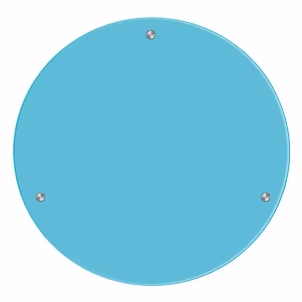  تخته وایت برد شیشه‌ ای عکسنگ مدل AXANG-CG71 سایز 71x71 سانتی متر 
