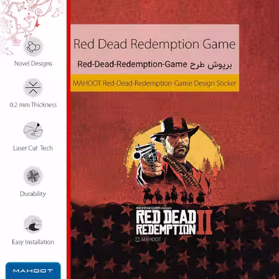برچسب پوششی ماهوت مدل Red-Dead-Redemption-Game مناسب برای تبلت اپل iPad 2 2011 A1397