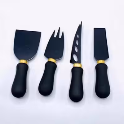 ست کارد پنیر سرو صبحانه کد 2545 مجموعه 4 عددی