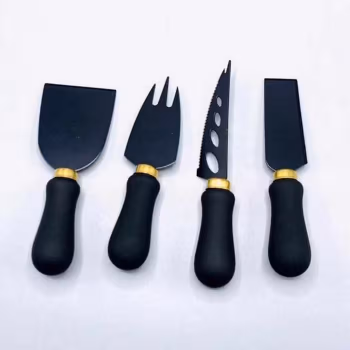 ست کارد پنیر سرو صبحانه کد 2545 مجموعه 4 عددی