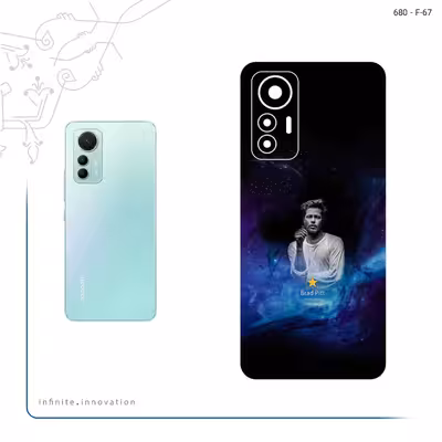 برچسب پوششی ماهوت مدل Brad Pitt مناسب برای گوشی موبایل شیائومی 12 Lite