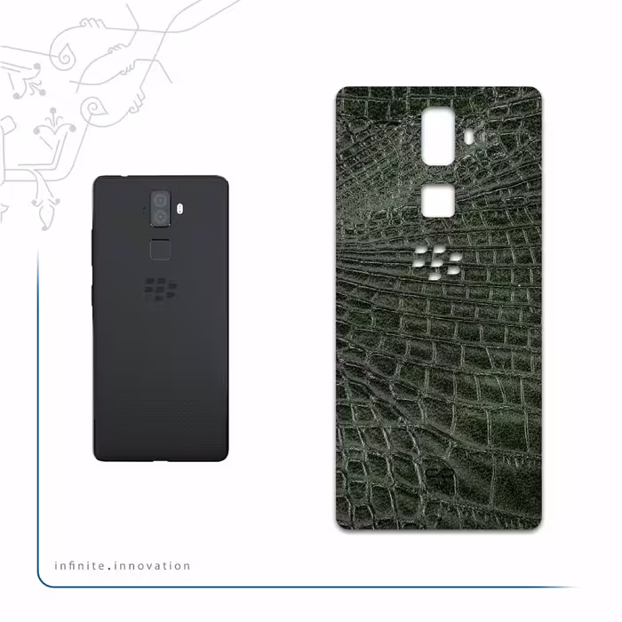 برچسب پوششی ماهوت مدل Green-Crocodile-Leather مناسب برای گوشی موبایل بلک بری Evolve