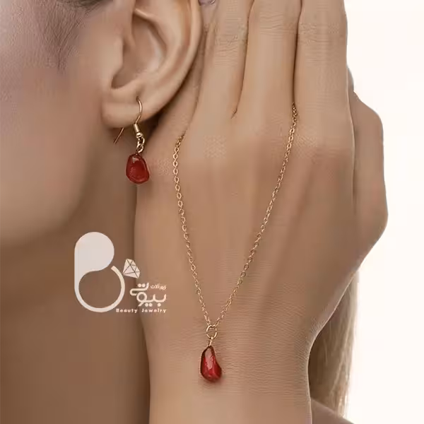 نیم ست انار