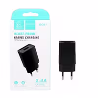 شارژر دیواری 12W فست تک پورت DENMEN مدل DC01