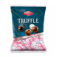 ترافل توپی abk با مغز کرم توت فرنگی بسته 1 کیلویی | ABK truffle