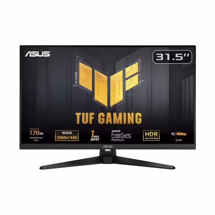 مانیتور 2K مخصوص بازی ایسوس مدل TUF VG32AQA1A سایز 32 اینچ