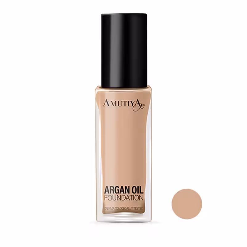 کرم پودر حاوی روغن آرگان آموتیا شماره T50